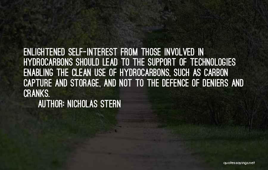 Self Defence Quotes By Nicholas Stern