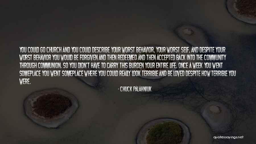 Self Describe Quotes By Chuck Palahniuk