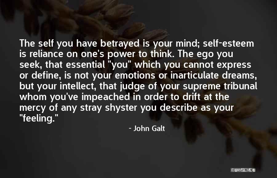 Self Describe Quotes By John Galt