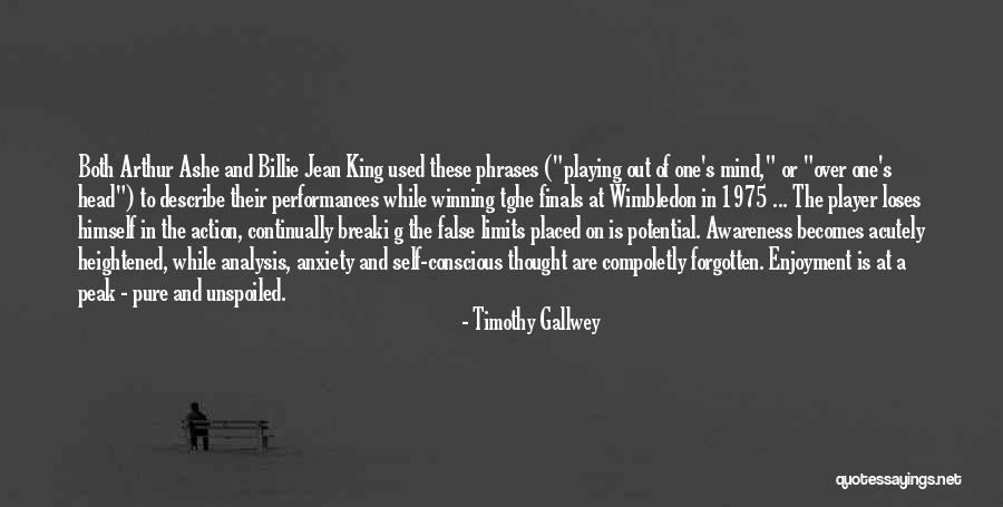 Self Describe Quotes By Timothy Gallwey