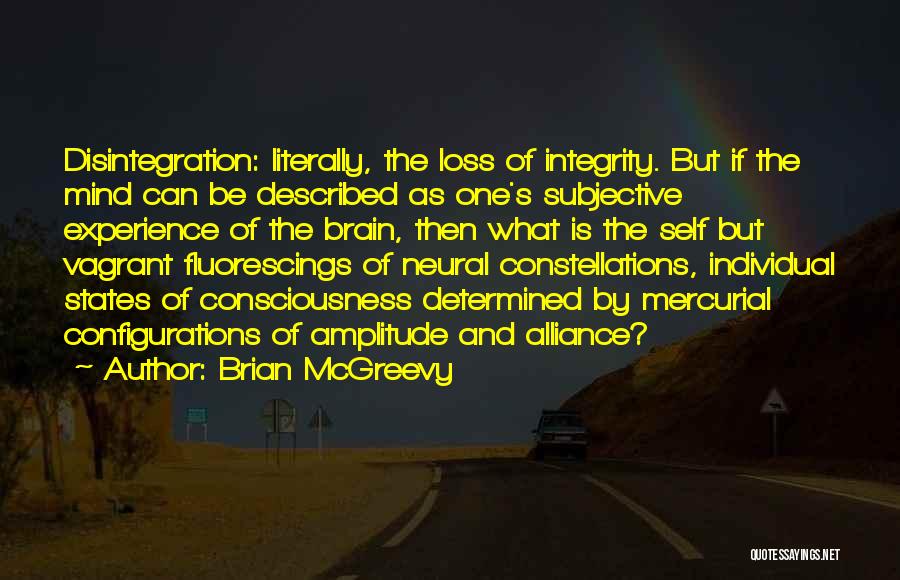 Self Described Quotes By Brian McGreevy