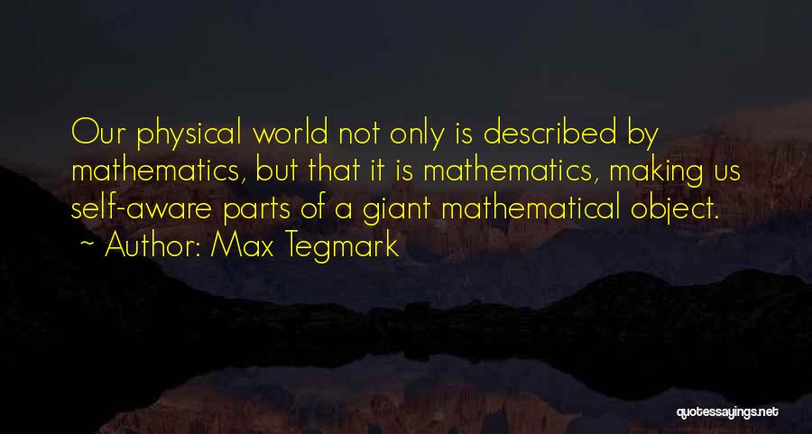 Self Described Quotes By Max Tegmark