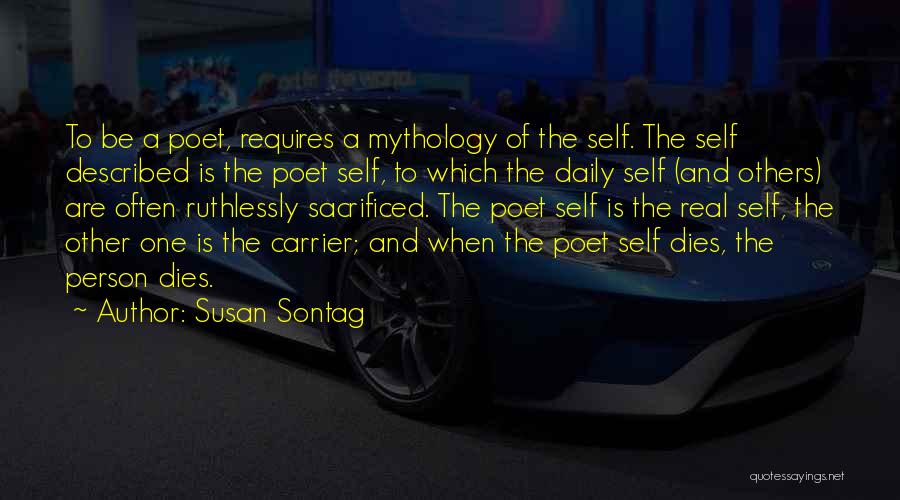 Self Described Quotes By Susan Sontag