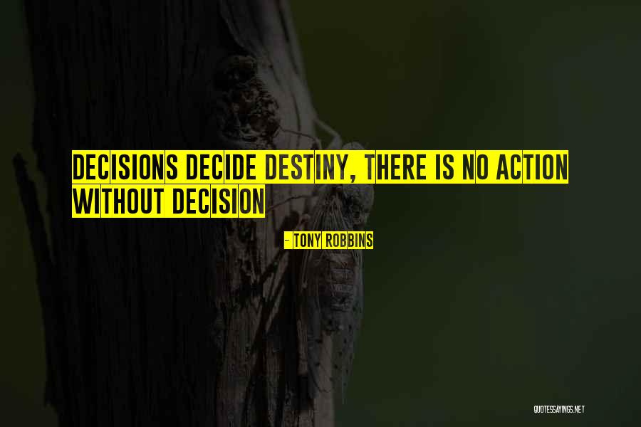 Self Destiny Quotes By Tony Robbins