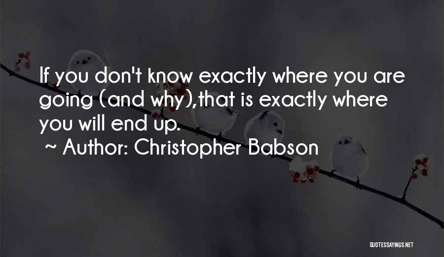 Self Development Motivational Quotes By Christopher Babson