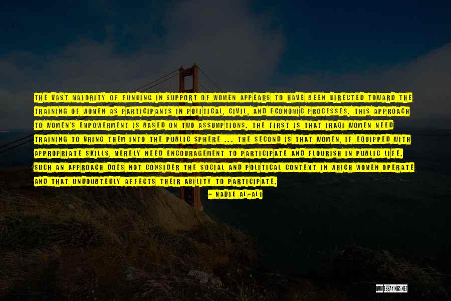 Self Directed Support Quotes By Nadje Al-Ali Self Directed Support Quotes By Nadje Al-Ali