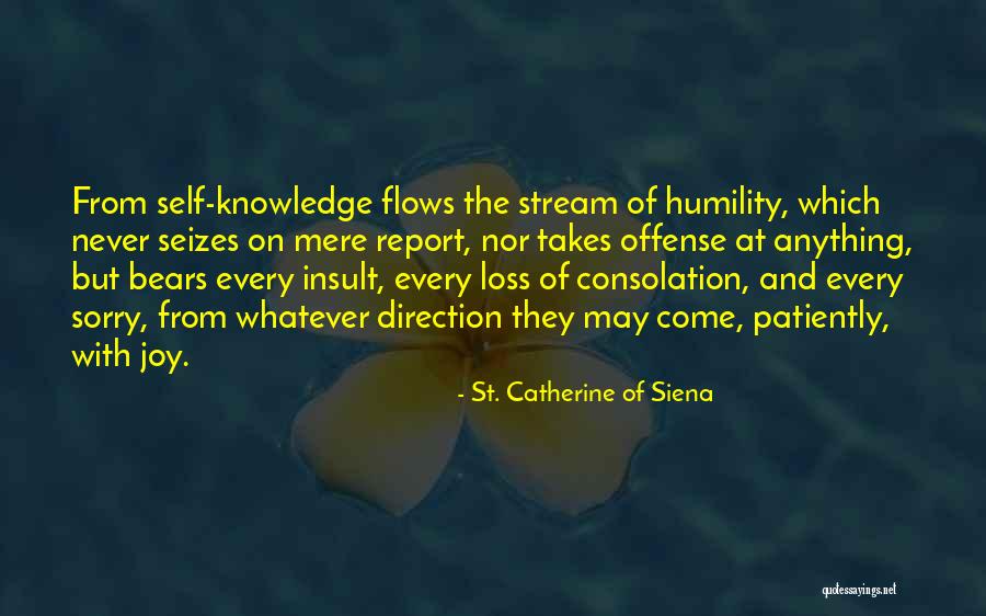 Self Direction Quotes By St. Catherine Of Siena Self Direction Quotes By St. Catherine Of Siena