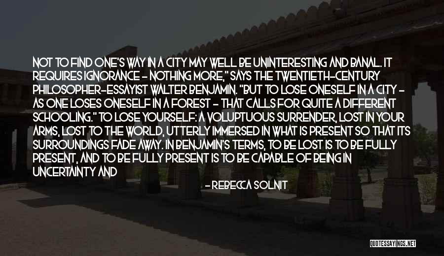 Self Discovery And Travel Quotes By Rebecca Solnit