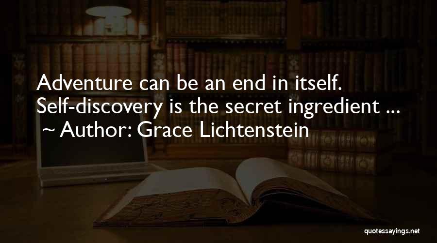 Self Discovery Travel Quotes By Grace Lichtenstein