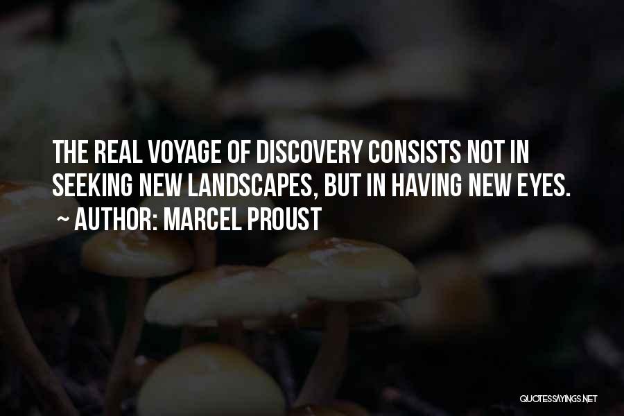 Self Discovery Travel Quotes By Marcel Proust