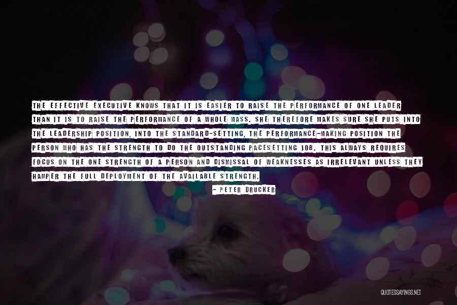 Self Dismissal Quotes By Peter Drucker Self Dismissal Quotes By Peter Drucker