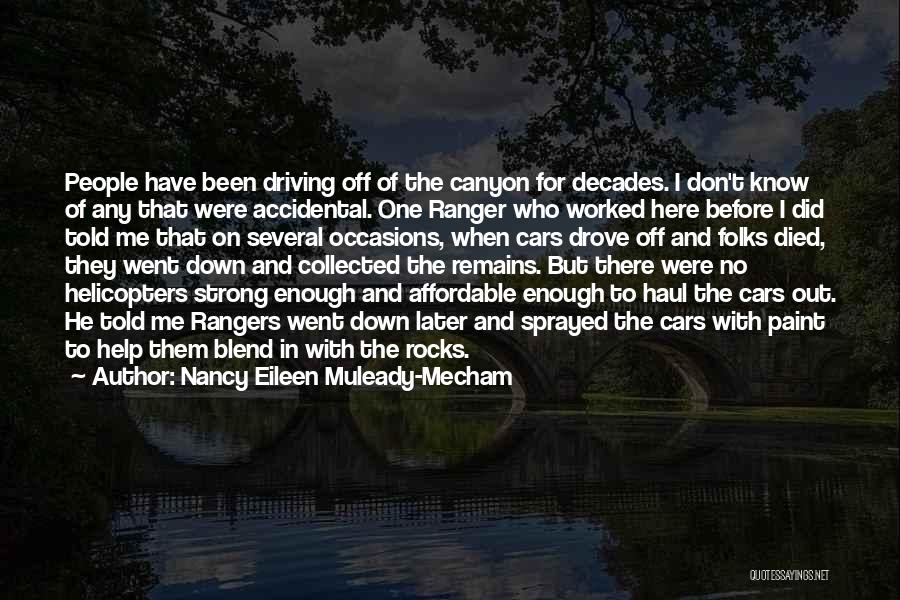 Self Driving Cars Quotes By Nancy Eileen Muleady-Mecham