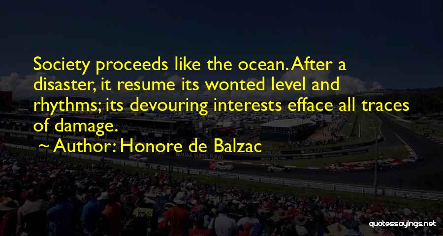 Self Efface Quotes By Honore De Balzac
