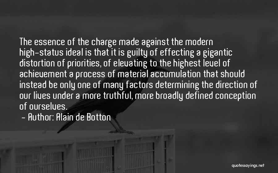 Self Elevating Quotes By Alain De Botton