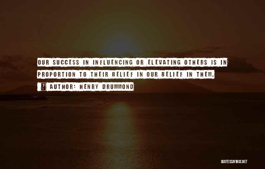 Self Elevating Quotes By Henry Drummond