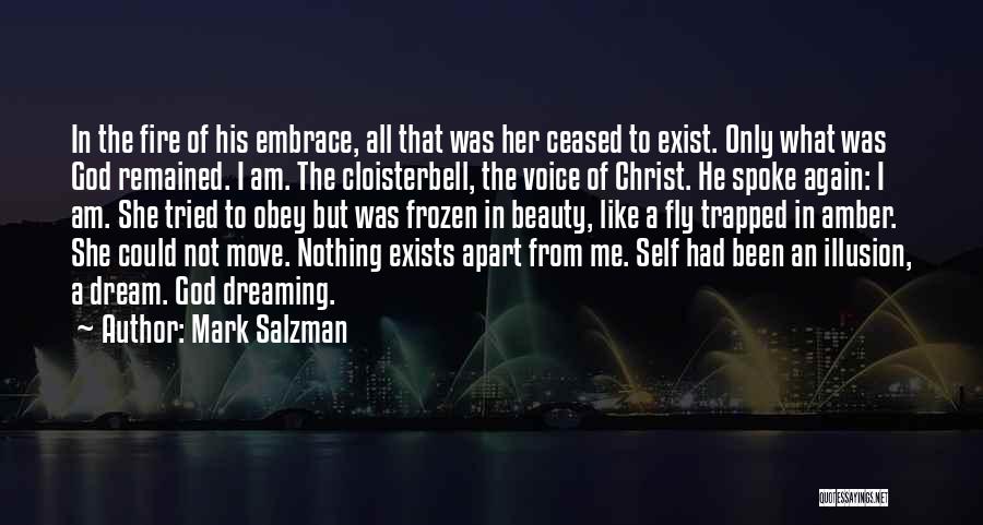 Self Embrace Quotes By Mark Salzman