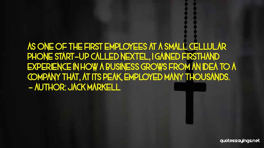 Self Employed Business Quotes By Jack Markell