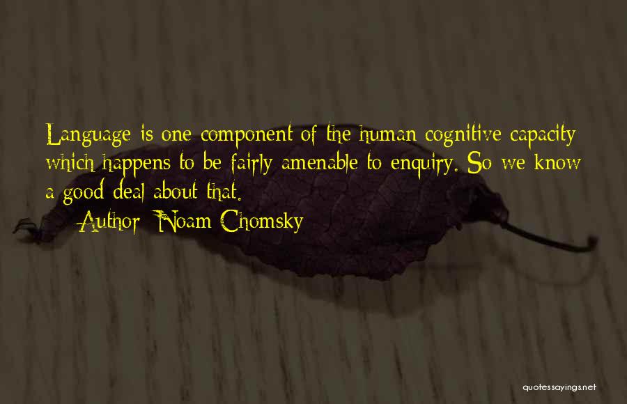 Self Enquiry Quotes By Noam Chomsky