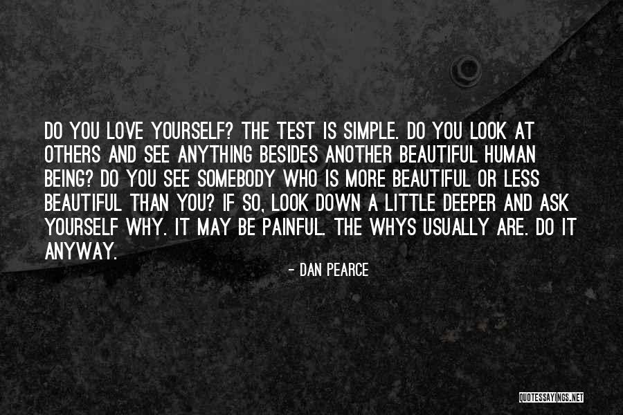 Self Esteem And Beauty Quotes By Dan Pearce