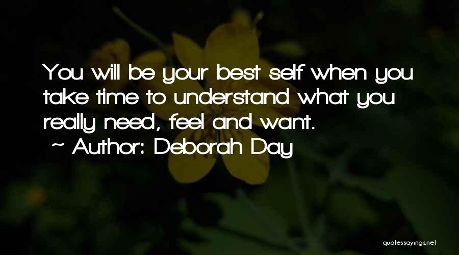 Self Esteem And Happiness Quotes By Deborah Day