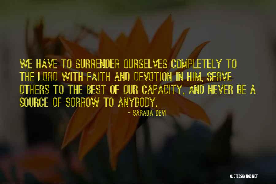 Self Esteem From Famous People Quotes By Sarada Devi Self Esteem From Famous People Quotes By Sarada Devi