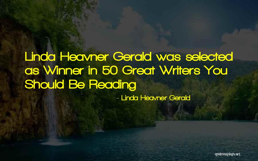 Self Esteem Movement Quotes By Linda Heavner Gerald Self Esteem Movement Quotes By Linda Heavner Gerald