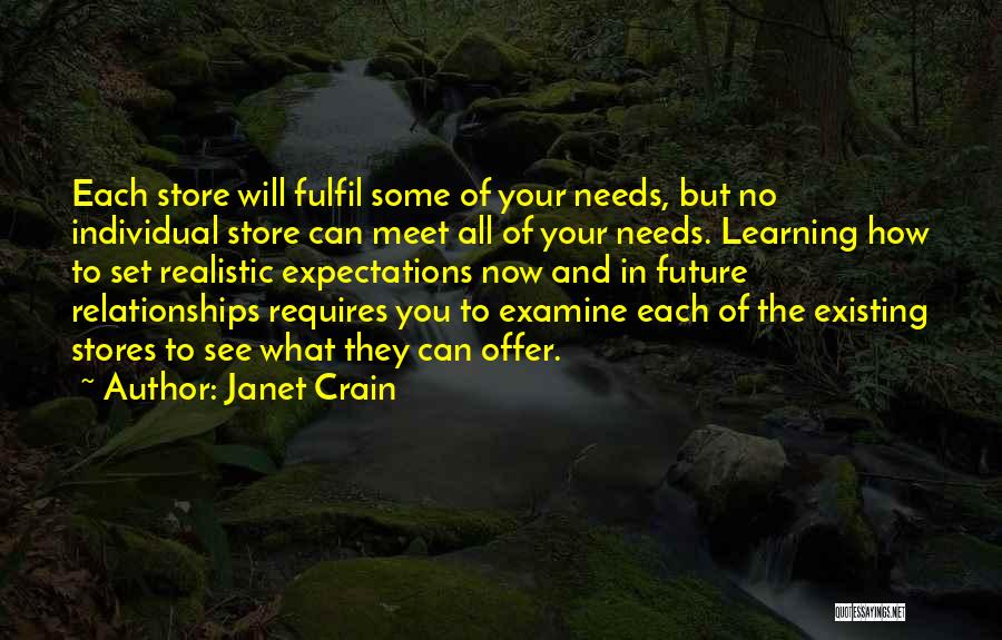 Self Examine Quotes By Janet Crain