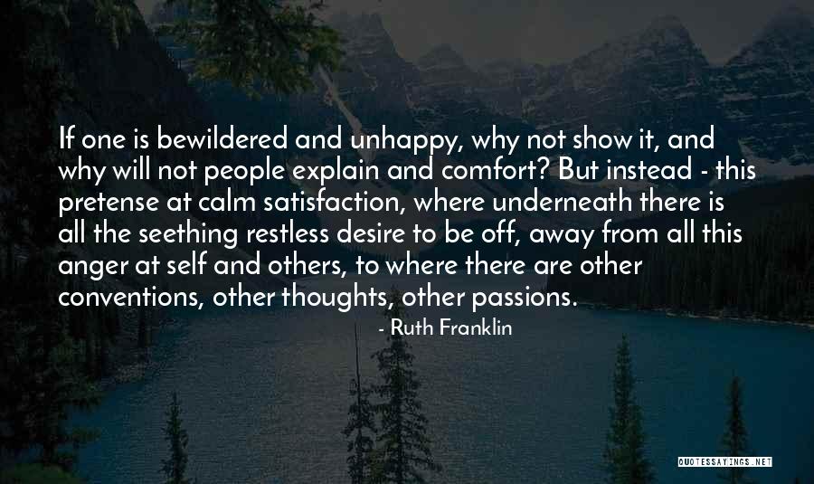 Self Explain Quotes By Ruth Franklin Self Explain Quotes By Ruth Franklin