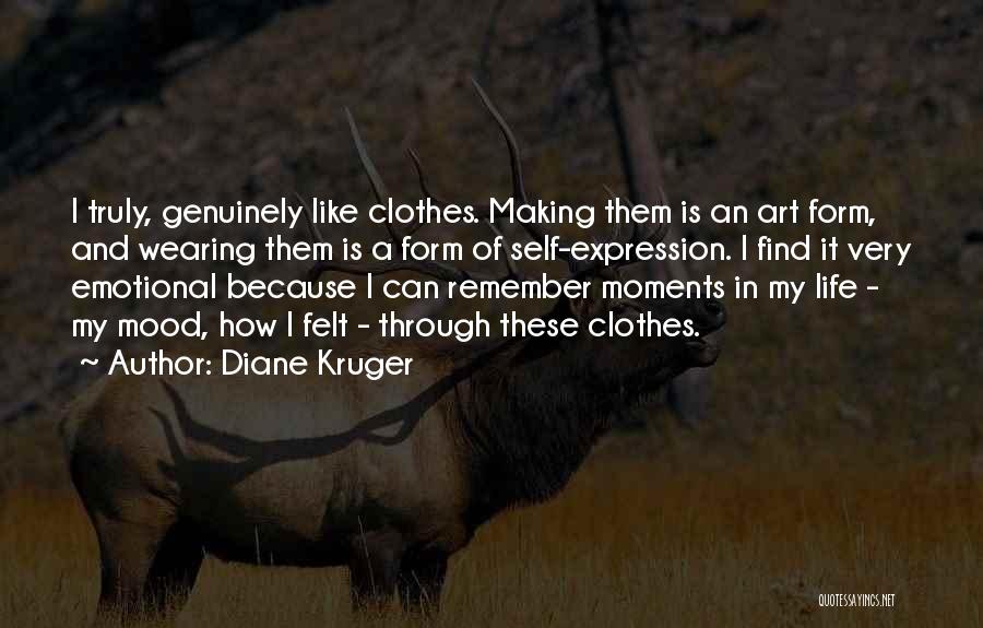 Self Expression Through Art Quotes By Diane Kruger
