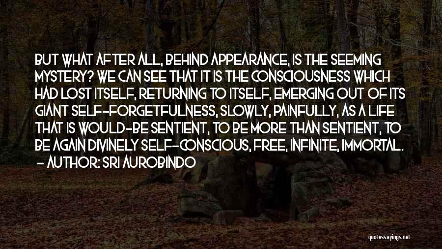 Self Forgetfulness Quotes By Sri Aurobindo