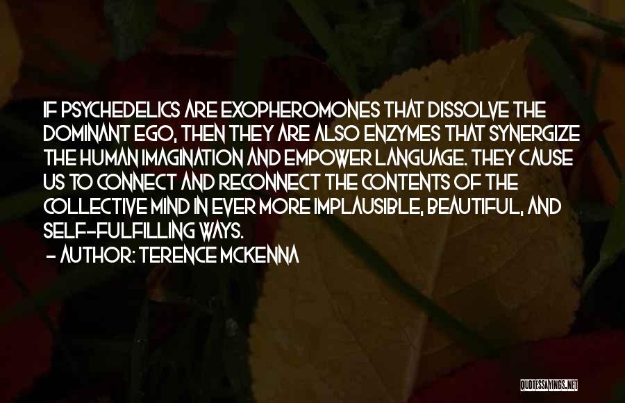 Self Fulfilling Quotes By Terence McKenna