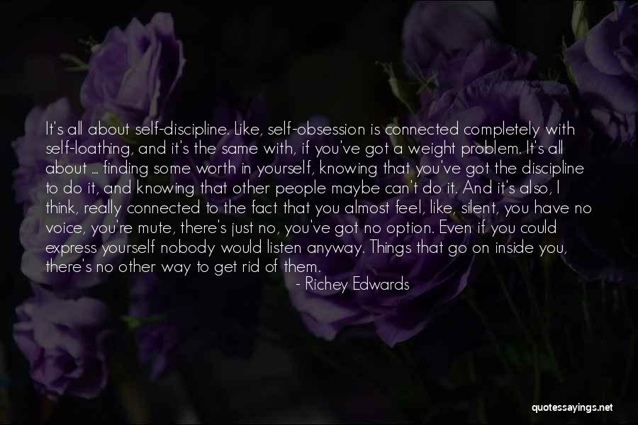 Self Harm And Depression Quotes By Richey Edwards