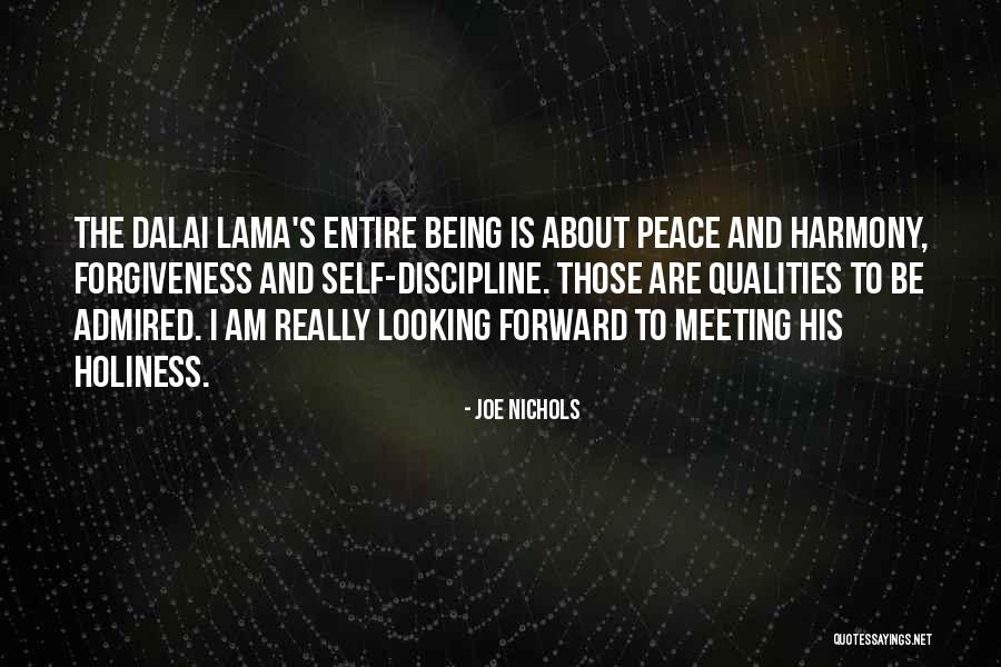 Self Harmony Quotes By Joe Nichols Self Harmony Quotes By Joe Nichols