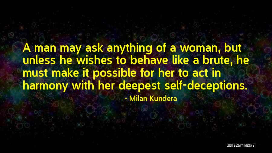 Self Harmony Quotes By Milan Kundera Self Harmony Quotes By Milan Kundera