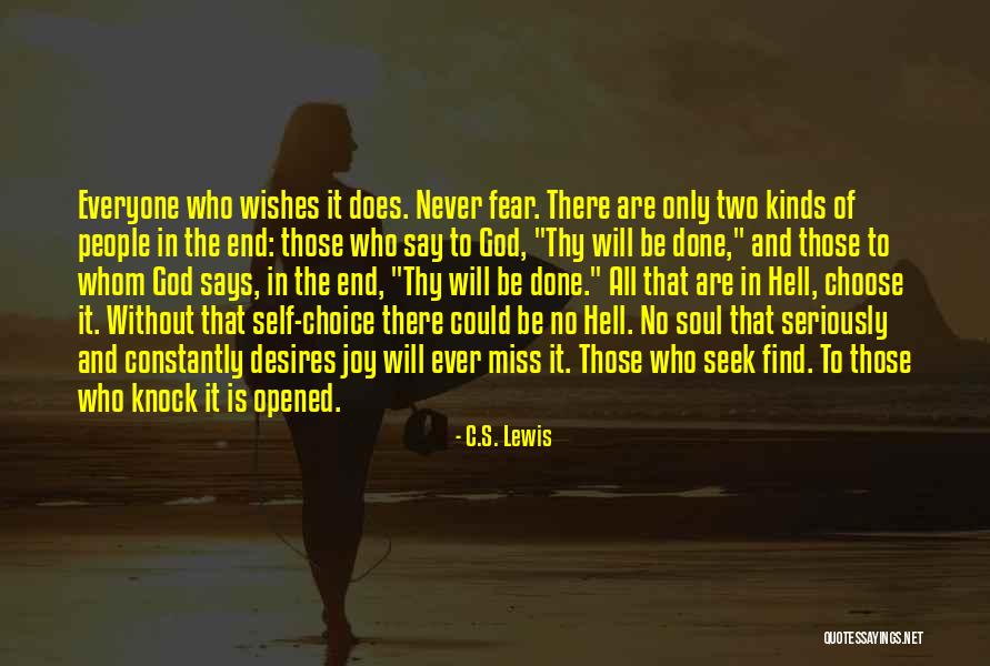 Self Hell Quotes By C.S. Lewis Self Hell Quotes By C.S. Lewis