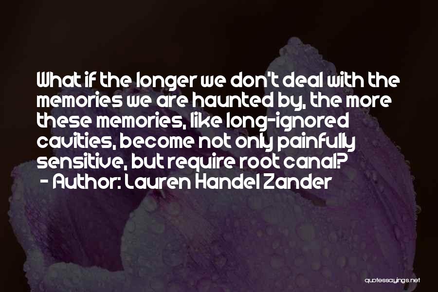 Self Help Book Quotes By Lauren Handel Zander