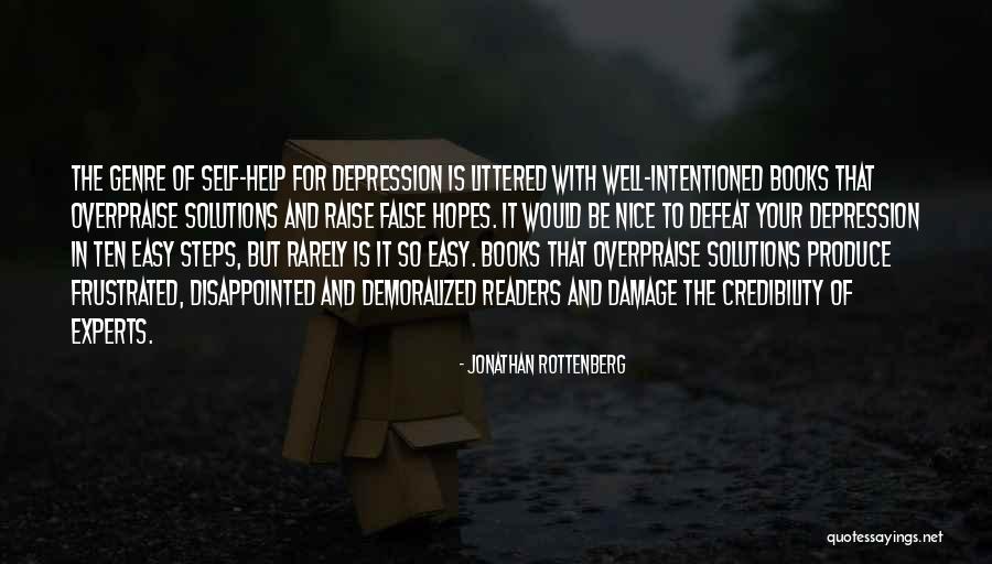 Self Help Books Quotes By Jonathan Rottenberg