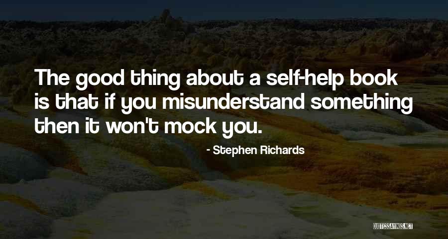 Self Help Books Quotes By Stephen Richards