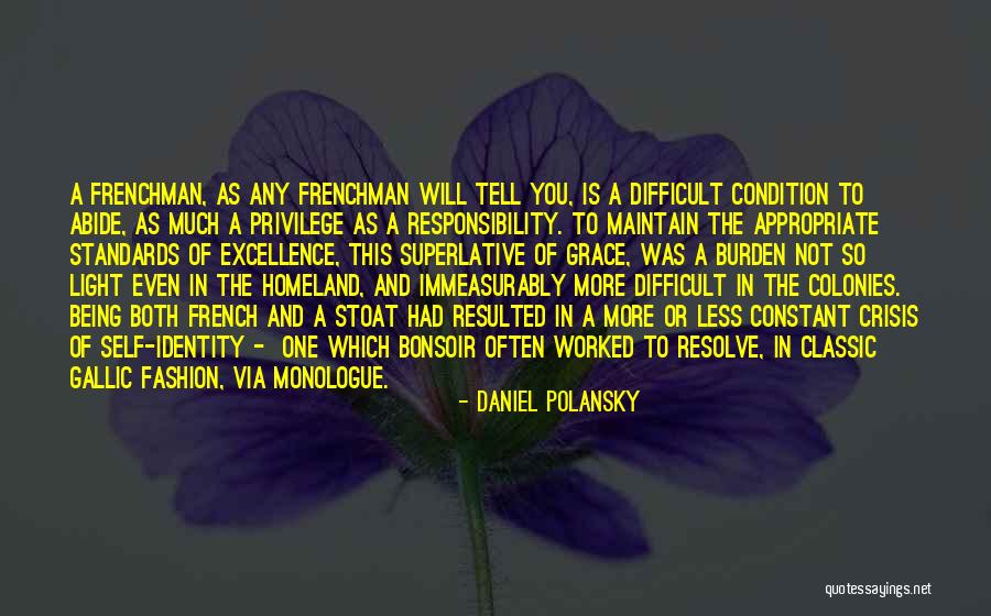 Self Identity Crisis Quotes By Daniel Polansky Self Identity Crisis Quotes By Daniel Polansky