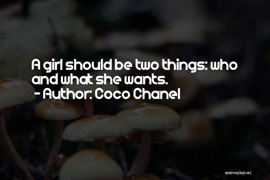 Self Identity Quotes By Coco Chanel