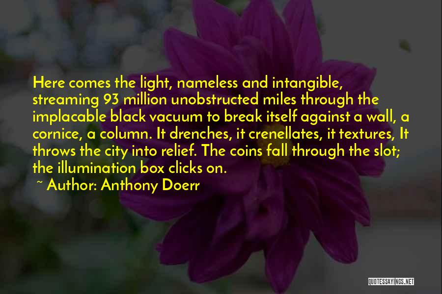 Self Illumination Quotes By Anthony Doerr