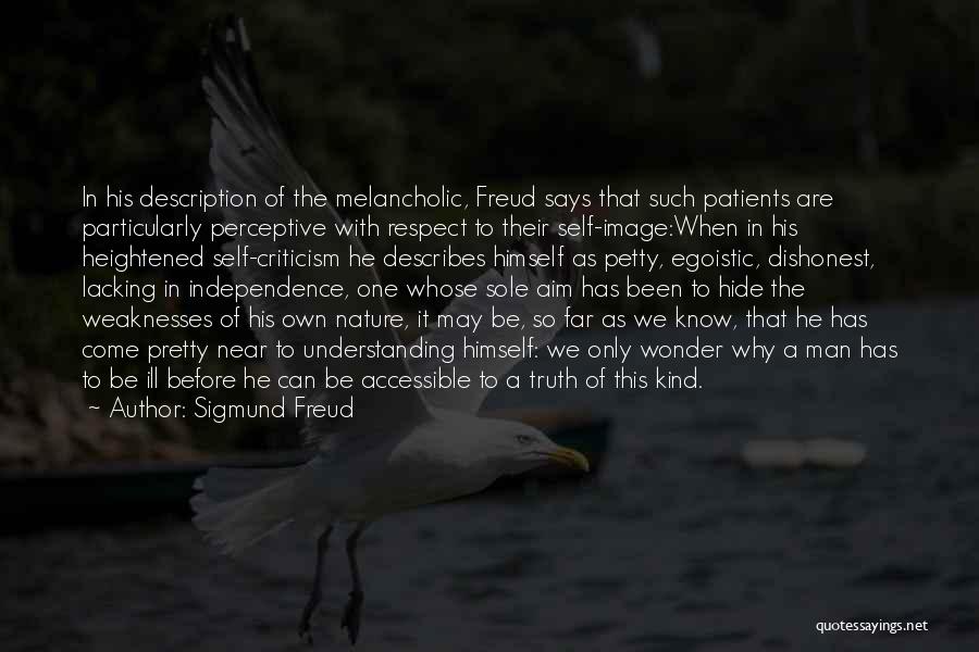 Self Image Quotes By Sigmund Freud