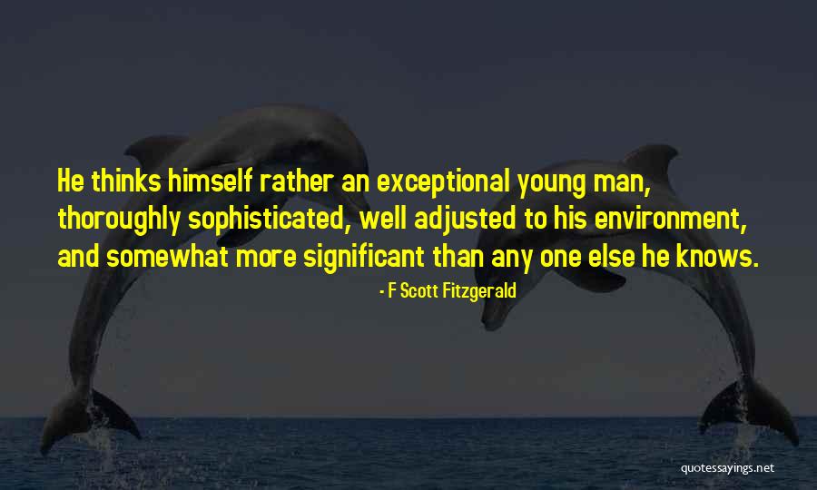 Self Importance Quotes By F Scott Fitzgerald