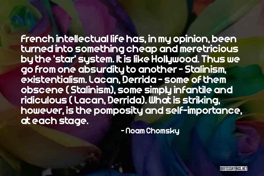Self Importance Quotes By Noam Chomsky Self Importance Quotes By Noam Chomsky
