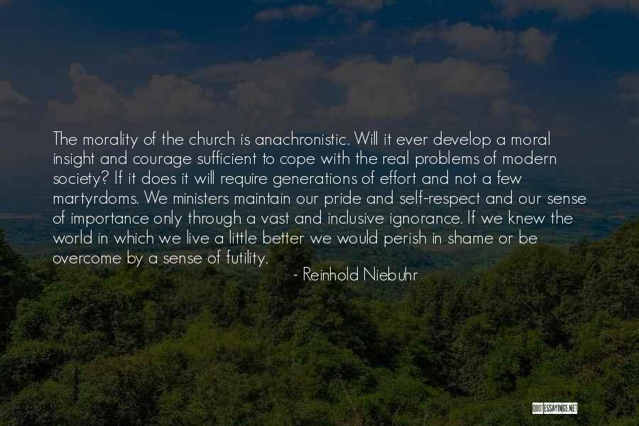 Self Importance Quotes By Reinhold Niebuhr