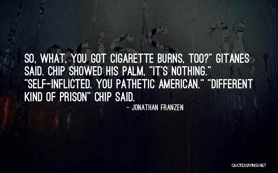 Self-imposed Prison Quotes By Jonathan Franzen