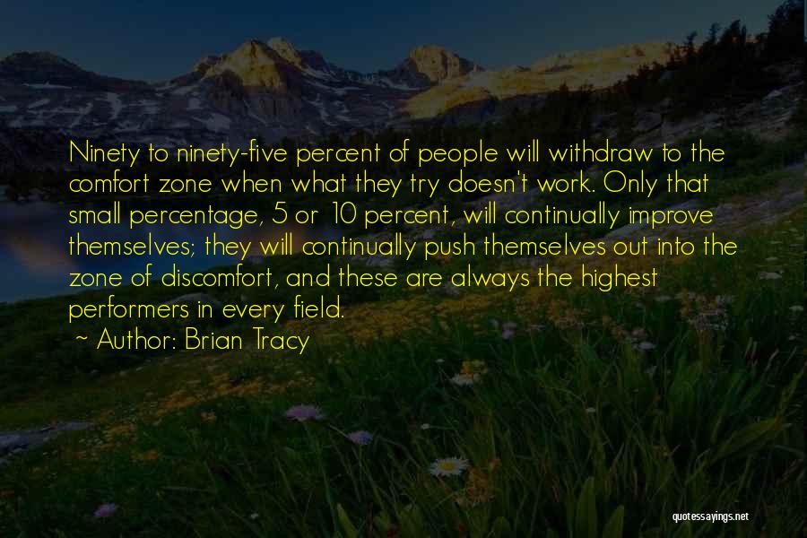 Self Improve Quotes By Brian Tracy