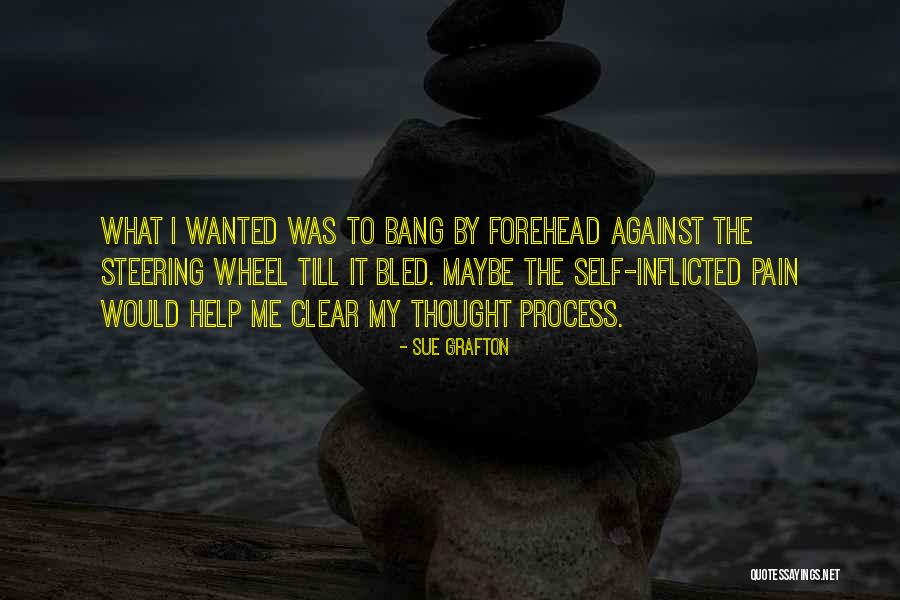 Self Inflicted Quotes By Sue Grafton Self Inflicted Quotes By Sue Grafton