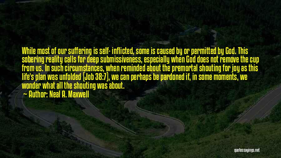 Self Inflicted Suffering Quotes By Neal A. Maxwell