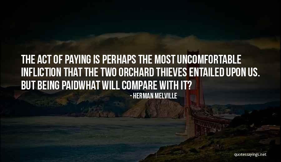 Self Infliction Quotes By Herman Melville Self Infliction Quotes By Herman Melville